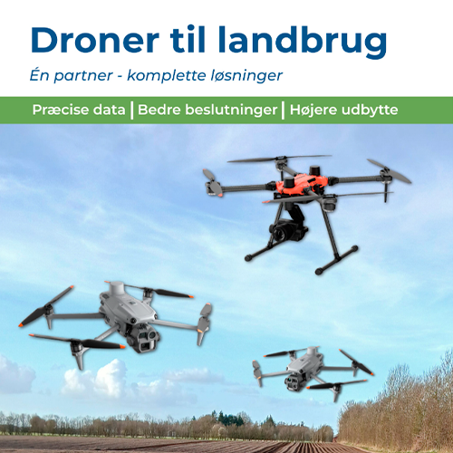 Droner til landbrug brochure